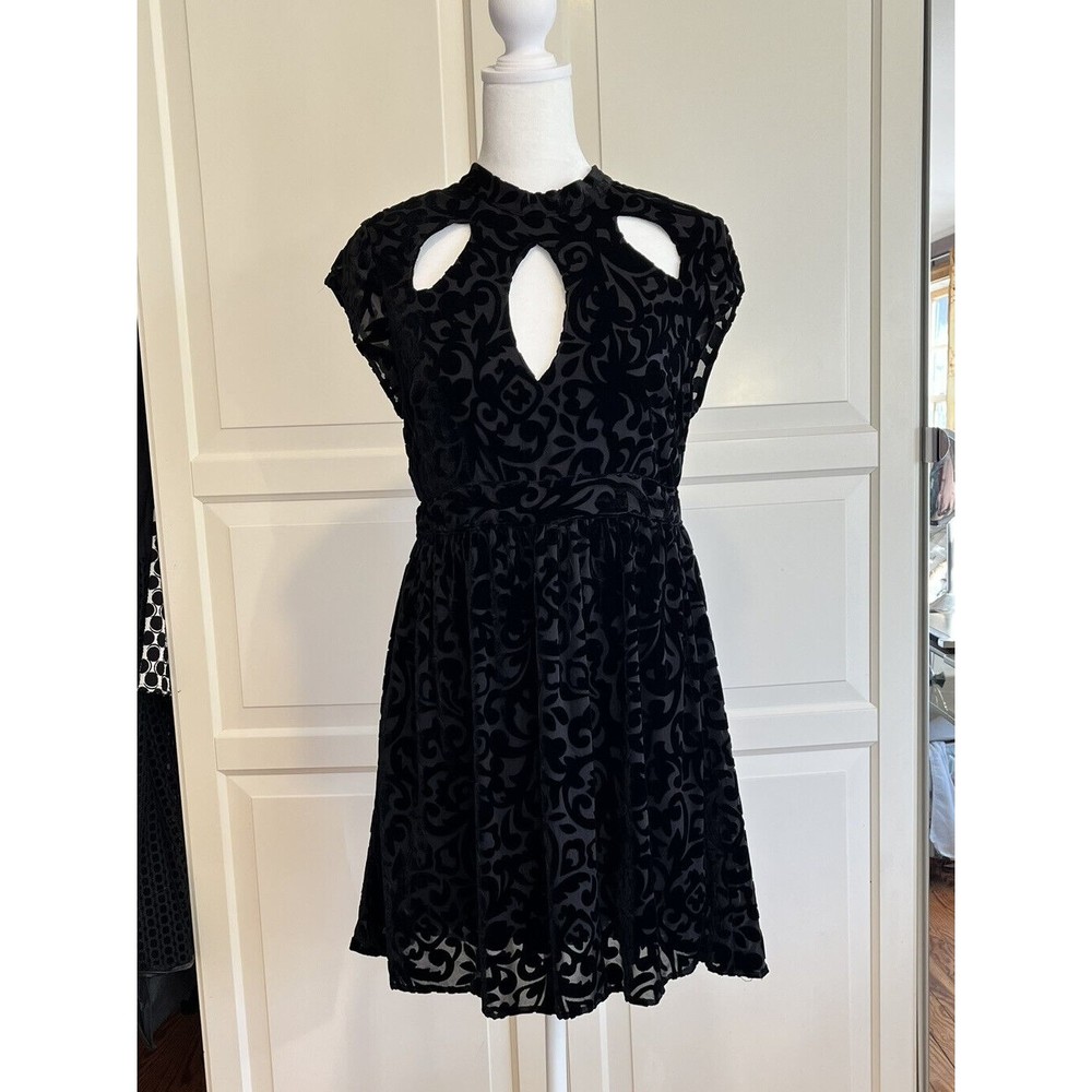 Free People X Lindsey Thornburg Velvet Burnout Dress